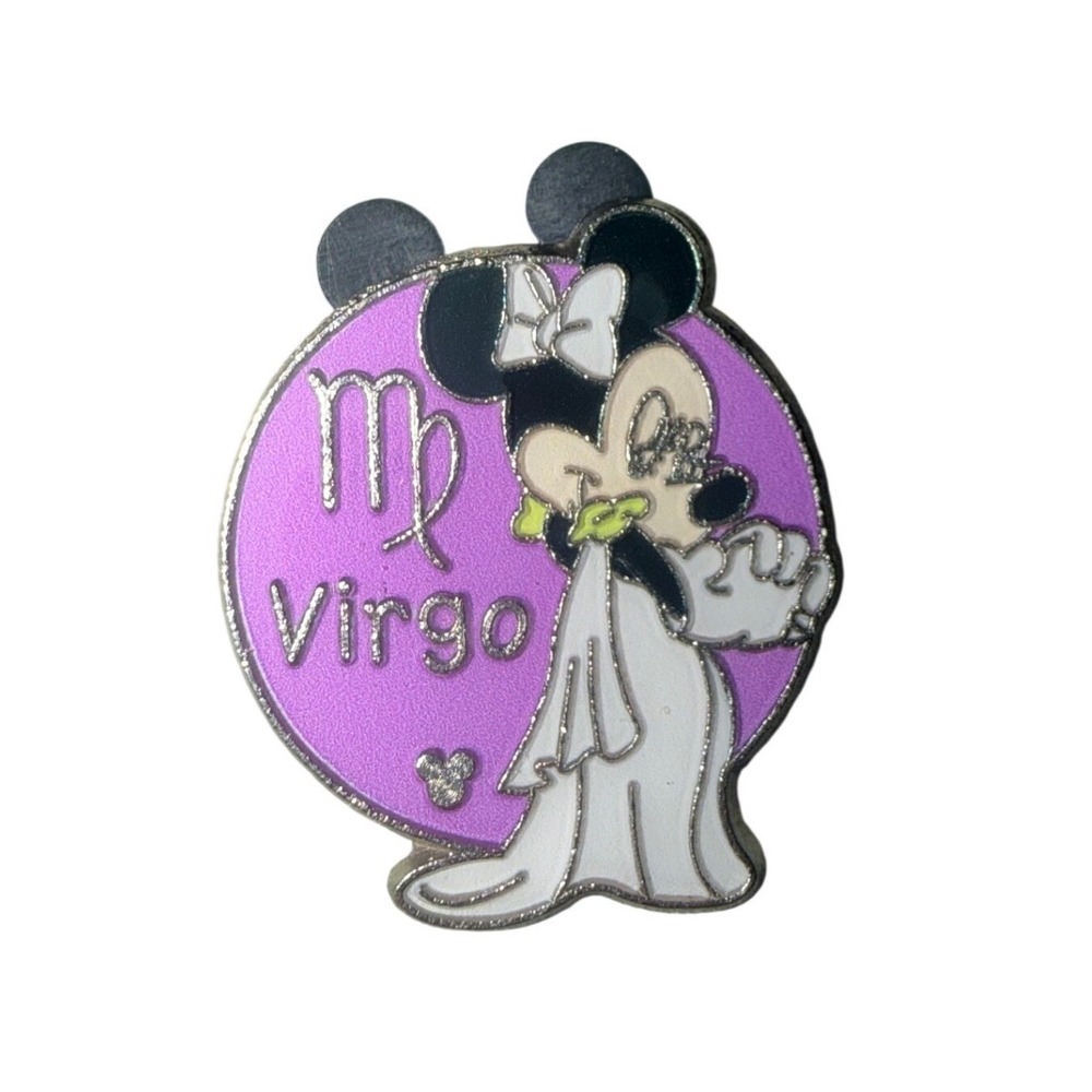 Disney Minnie Mouse Virgo Zodiac Hidden Mickey Trading Pin 2012